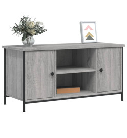 Meuble TV Sonoma gris 100x40x50 cm Bois d'ingénierie