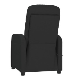 Fauteuil de massage Noir Tissu