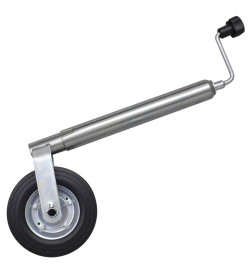 Roue de jauge 48 mm avec 2 tubes de support et 3 colliers