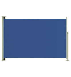 Auvent latéral rétractable de patio 200x300 cm Bleu