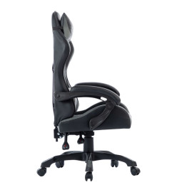 Fauteuil de jeux vidéo Gris Similicuir