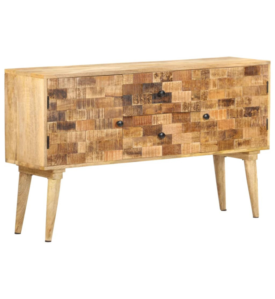 Buffet 120x30x70 cm Bois de manguier solide