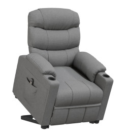 Fauteuil Gris clair Tissu