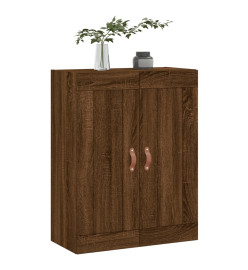 Armoire murale chêne marron 69,5x34x90 cm bois d'ingénierie