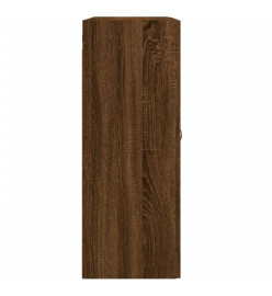 Armoire murale chêne marron 69,5x34x90 cm bois d'ingénierie