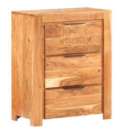 Buffet 59x33x75 cm Bois d'acacia massif