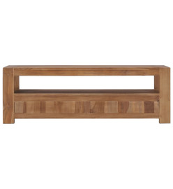 Meuble TV 120 x 30 x 40 cm Bois de teck massif