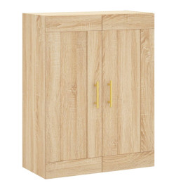 Armoires murales 2 pcs chêne sonoma bois d'ingénierie