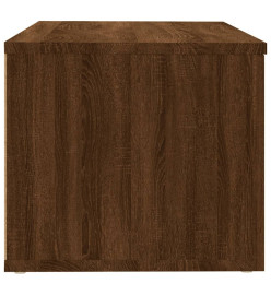 Meuble TV Chêne marron 80x34x30 cm Bois d'ingénierie