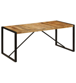 Table de salle à manger Bois de manguier brut 180 cm