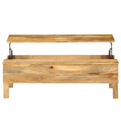 Table basse Bois de manguier massif 110 x 55 x 35 cm