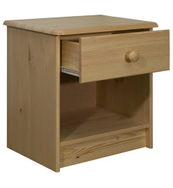 Table de chevet 41x30x42 cm Bois de pin solide