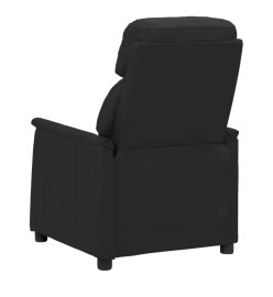 Fauteuil de massage Noir Similicuir