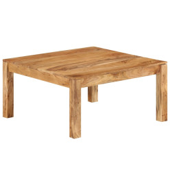 Table basse 80x80x40 cm Bois d'acacia massif