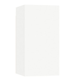 Ensemble de meubles TV 7 pcs Blanc Aggloméré