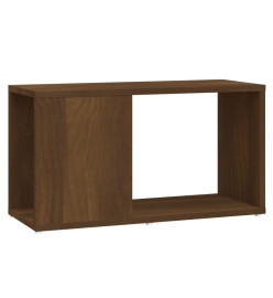 Meuble TV Chêne marron 60x24x32 cm Bois d'ingénierie