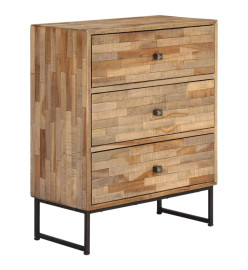 Buffet Bois de teck recyclé 60 x 30 x 75 cm