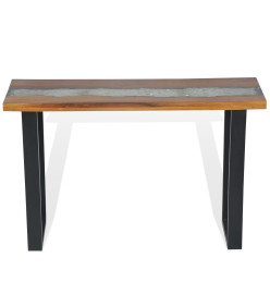 Table console Teck 100 x 35 x 75 cm