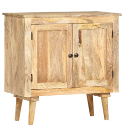 Buffet 75 x 35 x 75 cm Bois de manguier massif