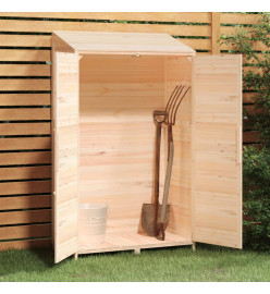 Remise de jardin 102x52x174,5 cm Bois de sapin solide