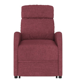 Fauteuil Rouge bordeaux Tissu