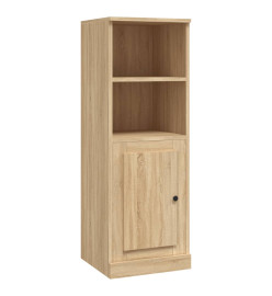 Buffet haut chêne sonoma 36x35,5x103,5 cm bois d'ingénierie