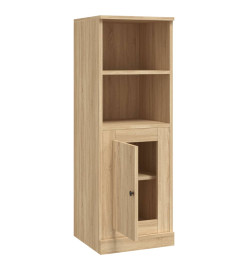 Buffet haut chêne sonoma 36x35,5x103,5 cm bois d'ingénierie