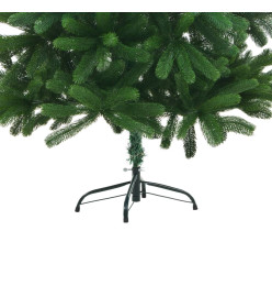 Arbre de Noël artificiel avec LED 210 cm Vert