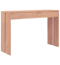 Table console 110x35x75 cm Bois de teck solide