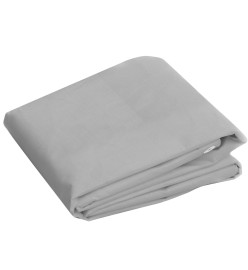 Bâche 260 g/m² 8x10 m Gris PEHD