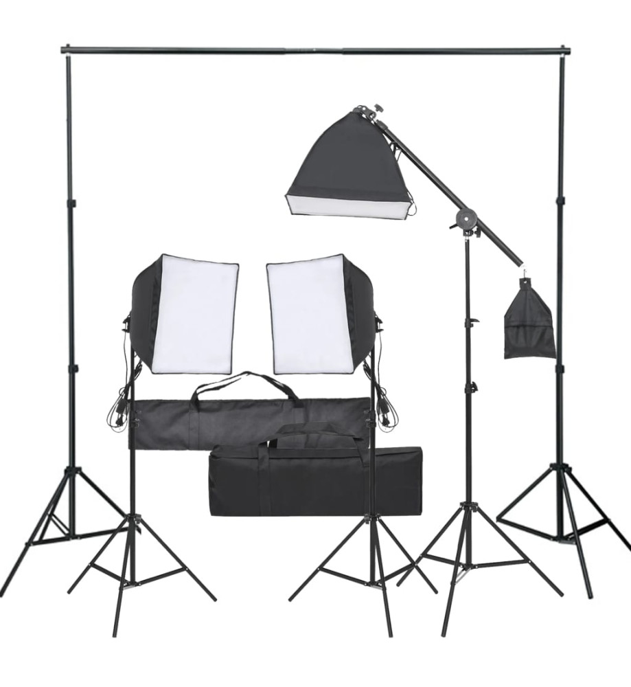 Kit de studio photo avec ensemble d'éclairage