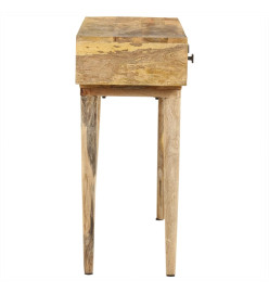 Table console 115x35x76 cm Bois de manguier massif