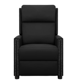 Fauteuil Noir Similicuir