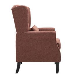 Fauteuil Marron Tissu