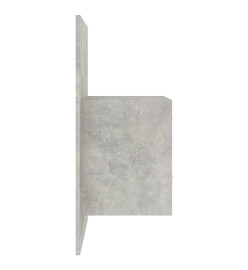 Tables de chevet murales 2 pcs Gris béton