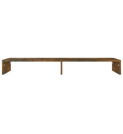 Support de moniteur Chêne fumé 110x23,5x9 cm Bois d'ingénierie