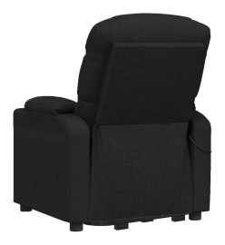 Fauteuil de massage Noir Tissu