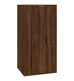 Ensemble de meubles TV 6 pcs Chêne marron Bois d'ingénierie