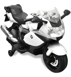 Moto électrique enfant BMW 283 Blanc 6 V