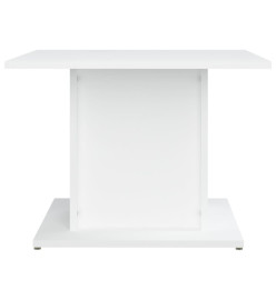 Table basse Blanc 55,5x55,5x40 cm Aggloméré