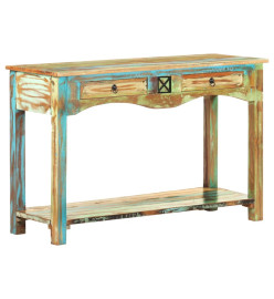 Table console 120x40x75 cm Bois solide de récupération