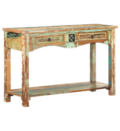 Table console 120x40x75 cm Bois solide de récupération