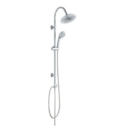 SCHÜTTE Ensemble de douche avec lumières LED GALAXIS chrome