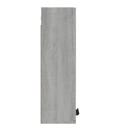 Armoire de salle de bain murale Sonoma gris 32x20x67 cm