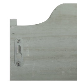 Porte-manteau mural Vert 50x10x23 cm Bois