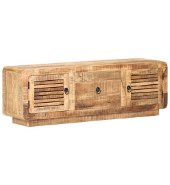 Meuble TV 120x30x40 cm Bois de manguier brut