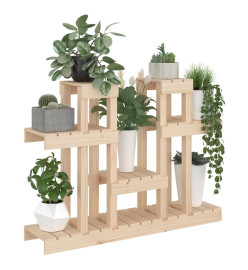 Support à plantes 104,5x25x77,5 cm Bois massif de pin