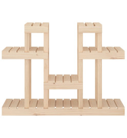 Support à plantes 104,5x25x77,5 cm Bois massif de pin