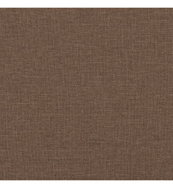 Repose-pied Marron 70x55x41 cm Tissu