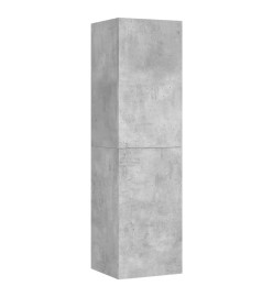 Ensemble de meuble TV 6 pcs Gris béton Aggloméré